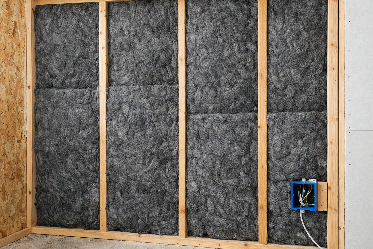 Rockwool mineral wool insulation batts for installation in Toronto